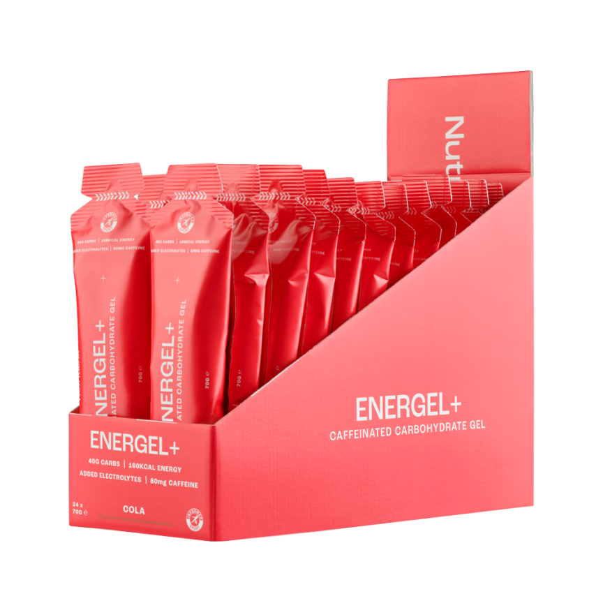 Energel+ Caffeine Energy Gel (24 x 70g)